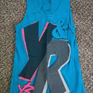 Womens Young & Reckless Ribbed Tank Top - Size Large